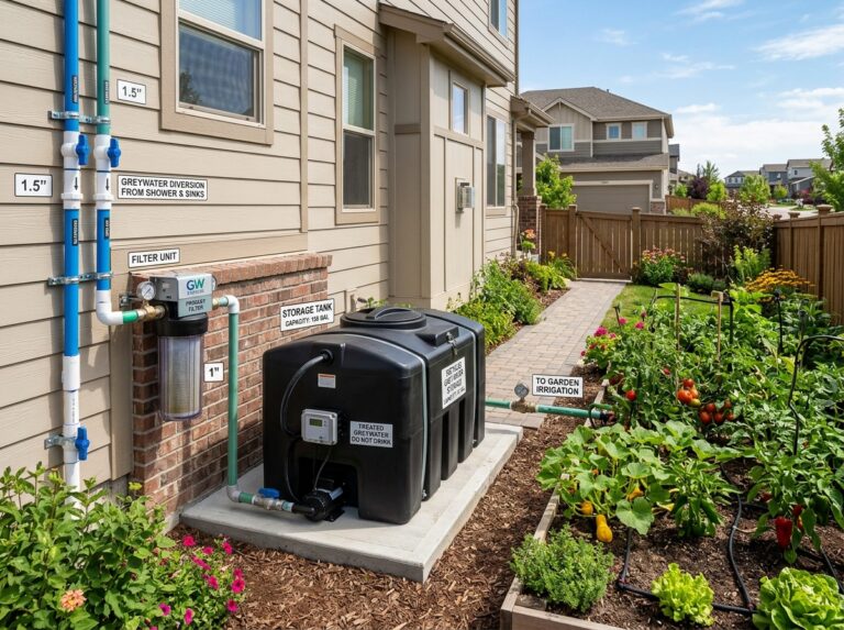 greywater recycling home system