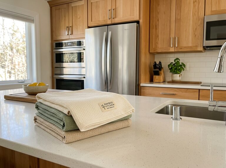 bamboo fiber kitchen towels