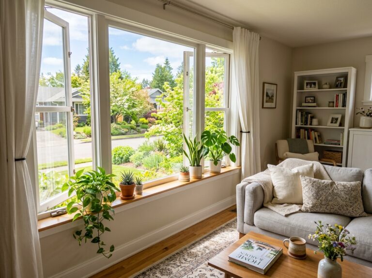 how to purify air naturally at home