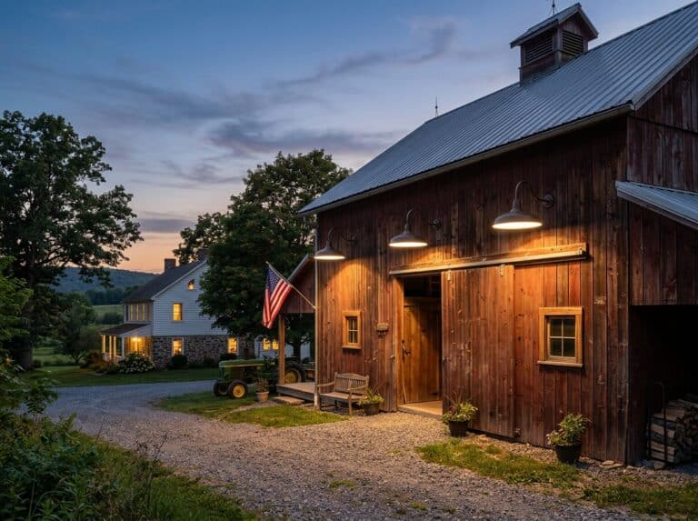energy saving barn lights
